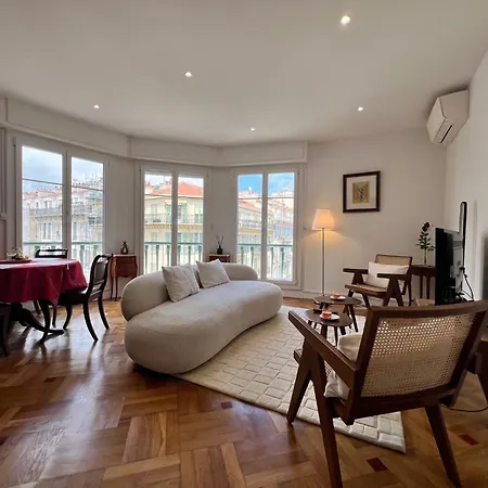 Riviera - Terrasse Cervantes - Medecin - Gare Thiers Apartment Nice